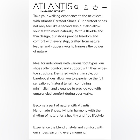 Atlantis Barefoot Shoes - Natural Leather Purple Suede Children’s Size C 24 NWOT - Picture 4 of 8